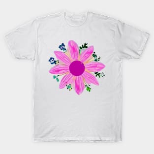 Black hole super flower T-Shirt